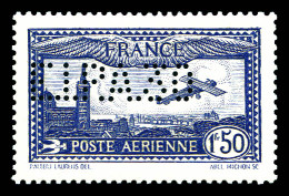 ** N°6c, 1F50 Outremer Perforé 'E.I.P.A.30', TTB (certificat)  Qualité: **  Cote: 875 Euros - 1927-1959 Mint/hinged