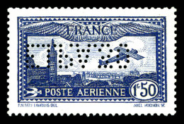 ** N°6c, 1F50 Outremer Perforé 'E.I.P.A.30' (renversée), TTB (signé Brun/certificat)  Qualité: **  Cote: 875 Euros - 1927-1959 Mint/hinged