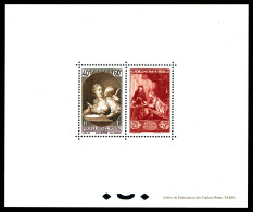 (*) Blocs Spéciaux N°446/753, Lettre De Fragonard Et Musée Postal (toujours Sans Gomme), Tirage 12 Exemplaires. RARE Et  - Ungebraucht