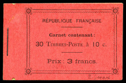 ** N°138-C9, Carnet De 30 Timbres, 5 Feuillets De 6 Sur Papier Normal. SUP. R. (certificat)  Qualité: ** - Alte : 1906-1965