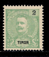 ! ! Timor - 1898 D. Carlos 2 A - Af. 60 - NGAI - Timor