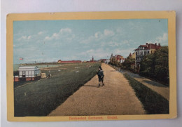 Nordseebad Cuxhaven,Strand, Villen, Junge Im Matrosen-Anzug, 1910 - Cuxhaven