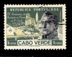 ! ! Cabo Verde - 1954 S. Paulo City - Af. 281 - Used - Cape Verde