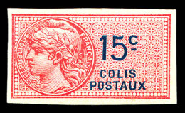 * N°33d, 15c Rouge NON DENTELE, SUP (signé Calves/certificat)  Qualité: *  Cote: 850 Euros - Mint/Hinged