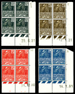 ** N°270/273, Série Expo Coloniale, Les 4 Valeurs Daté 1931, TTB  Qualité: **  Cote: 202 Euros - 1930-1939