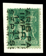 (*) N°15, 5c Vert Surchargé 5 Lignes Du 11 Sept 1893. TTB (signé Scheller/certificat)  Qualité: (*)  Cote: 650 Euros - 1893-1947