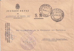 JUZGADO DE PAZ  ALMODOVAR DE MONTE REY CUENCA 1980 - Franquicia Postal