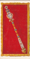 41 Kings Sceptre With Cross  - Coronation 1937- Kensitas Cigarette Card - 3x6cm, Royalty - Churchman