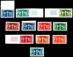 ** N°852, 25F U.P.U, 11 Exemplaires De Couleurs Différentes. SUP (certificat)  Qualité: ** - Color Proofs 1900-1944