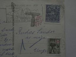 D200840  Austria  - A8972  Ramsau Am Dachstein  Steiermark - Hungary    Porto Stamp  1 Ft - Strafport