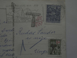 D200840  Austria  - A8972  Ramsau Am Dachstein  Steiermark - Hungary    Porto Stamp  1 Ft - Postage Due