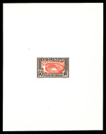 (*) N°186A, (N°Maury), Non émis, Arènes De Nimes De 1924, épreuve D'atelier En Orange Et Brun. SUP. R. (signé Brun/certi - Artist Proofs