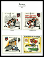 ** Feuillets CNEP+FFAP: Collection Complète De 1980 à 2022 (N°1 à 91) Présentée Sur Pages D'Album Yvert Et Tellier. TTB - CNEP