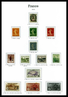 ** 1900-1961, Collection Présentée En 2 Classeurs Yvert Et Tellier, Complet à Partir De 1937. TB  Qualité: ** - Collections
