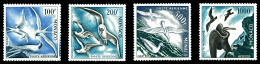** N°55/58, Série Oiseaux De 1955, TB (certificat)  Qualité: **  Cote: 575 Euros - Luftfahrt