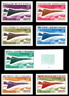 ** Concorde, Série Complète De 7 Valeurs Non Dentelée. TB  Qualité: ** - 1969 Avion Supersonique Concorde