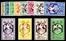 * N°169/180, Série Complète, De Nombreux Exemplaires **. TB  Qualité: * - Unused Stamps