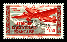 * N°17d, 4f 50 Rouge-brique Et Bleu-gris: Surcharge Renversée. TTB (certificat)  Qualité: *  Cote: 450 Euros - Unused Stamps