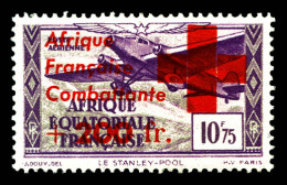 ** N°29, +200 Fr Sur 10fr. TTB  Qualité: **  Cote: 300 Euros - Unused Stamps