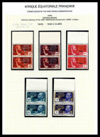 ** N°104b à 111b, 113b à 119b Et 120b à 123b: Variétés Petit 'L' à LIBRE Tenant à Normaux En 19 Paires Haut De Feuille. - Unused Stamps