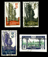 O N°38 (*), 39, 40 Et 46, Les 4 Valeurs TB  Qualité: Oblitéré  Cote: 530 Euros - Used Stamps