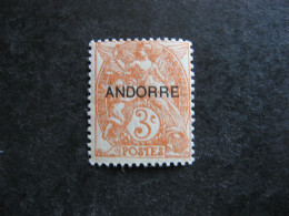 TB Timbre D'Andorre N°4, Neuf XX. - Ongebruikt