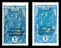 * N°101a/102a, Sans Surcharge De La Nouvelle Valeur. Les 2 Exemplaires SUP (certificat)  Qualité: *  Cote: 525 Euros - Unused Stamps