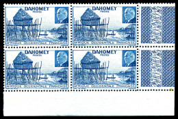 ** N°150a, Village Lacustre Et Effigie De Pétain: Sans Valeur Faciale, Bloc De Quatre Cdf. SUP (certificat)  Qualité: ** - Unused Stamps