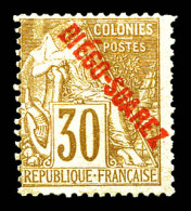 (*) N°21, 30c Brun, Tirage 150 Exemplaires. SUP. R. (signé Calves/certificat)  Qualité: (*)  Cote: 1450 Euros - Unused Stamps