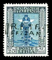 (*) N°19, 1f Sur 25c Bleu. R.R. SUP (signé Brun/Scheller/certificat)  Qualité: (*)  Cote: 6000 Euros - Unused Stamps