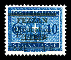 * N°2, 1f Sur 10c Bleu, Frais. SUP. R. (signé Brun/Bollafi/Diena/certificat)  Qualité: *  Cote: 2500 Euros - Unused Stamps