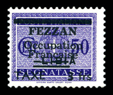 * N°4, 3f Sur 50c Violet, Frais. SUP. R. (signé Brun/Bollafi/Diena/certificat)  Qualité: *  Cote: 2500 Euros - Unused Stamps