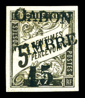 * N°11, 15 Sur 5c Noir. TTB (signé Brun)  Qualité: *  Cote: 420 Euros - Unused Stamps
