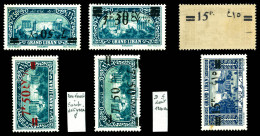 * N°78, N°79A (maury), 78a, 78b, 78c, 78ca Et 78d, Les 6 Variétés TB  Qualité: *  Cote: 500 Euros - Unused Stamps