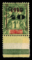 ** N°52Aib, 1f Olive Type U + N: Abeille Tournée, Bdf. SUP (certificat)  Qualité: **  Cote: 1000 Euros - Unused Stamps