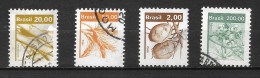 BRÉSIL N°  1544/45/46/47 - Used Stamps