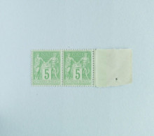 FRANCE 1898 SAGE 106a MNH** - 1898-1900 Sage (Type III)