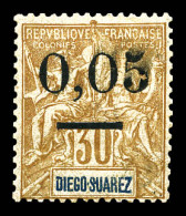 * N°61, 0.05 Sur 30c. TB  Qualité: *  Cote: 200 Euros - Unused Stamps