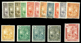 * N°63/77A, Série Complète De 15 Valeurs + Essai De 'Chassepot'. TB (certificat)  Qualité: *  Cote: 850 Euros - Unused Stamps