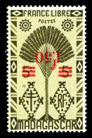 * N°286a, 1f 50 Sur 5c Brun Olive, Surcharge Renversée. TB (signé Brun)  Qualité: *  Cote: 350 Euros - Unused Stamps