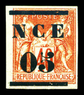 * N°2, 5s 40c Orange. TTB (certificat)  Qualité: *  Cote: 580 Euros - Unused Stamps