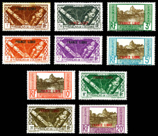 ** N°140/149, Série FRANCE LIBRE DE 1941. TB  Qualité: **  Cote: 695 Euros - Unused Stamps