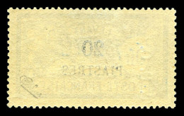 ** N°20, 20 Pi S 5f Bleu Et Chamois, SUP (signé Calves/certificat)  Qualité: **  Cote: 900 Euros - Unused Stamps