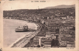 FRANCE - Nice - Vue Panoramique De La Ville Prise Du Château - Carte Postale Ancienne - Panoramic Views