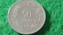 TÜRKİYE - 1975   -  50  KURUŞ - Turquie