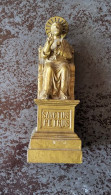 Bronzen Beeld Sanctus Petrus Vaticanum Roma - Bronzen