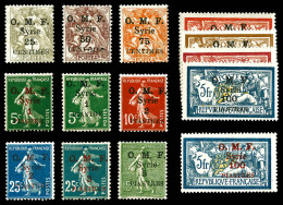 * N°31/44, Série Complète, Les 14 Valeurs TTB (certificat)  Qualité: *  Cote: 675 Euros - Unused Stamps