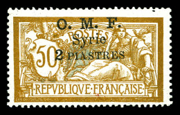* N°69a, 2 Pi Au Lieu De 2.5. TB  Qualité: *  Cote: 165 Euros - Unused Stamps
