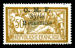 * N°69a, 2 Pi Au Lieu De 2.5. TB  Qualité: *  Cote: 165 Euros - Unused Stamps