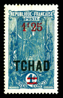 * N°48a, 1F25 Sur 1F Bleu Et Outremer, Variété Sans Surcharge AEF, TTB  Qualité: *  Cote: 265 Euros - Unused Stamps